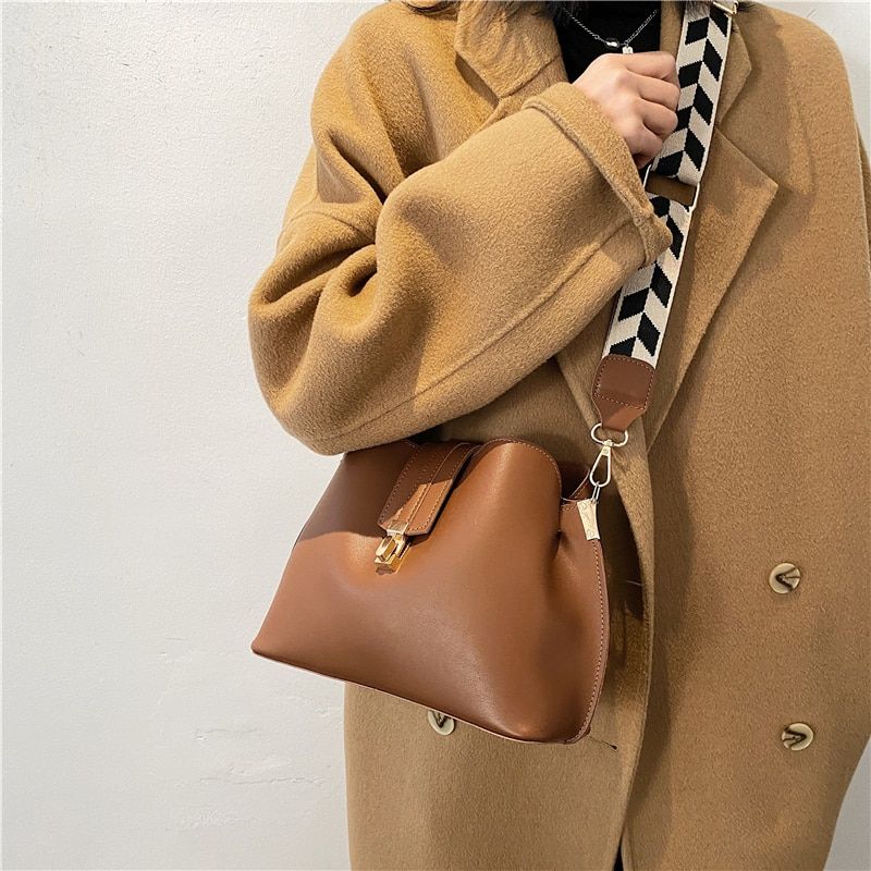 Bonay Handtas Voor Dames Luxe Designerleer - Zwart