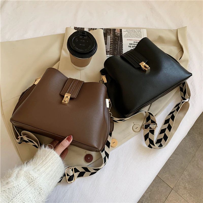 Bonay Handtas Voor Dames Luxe Designerleer - Zwart