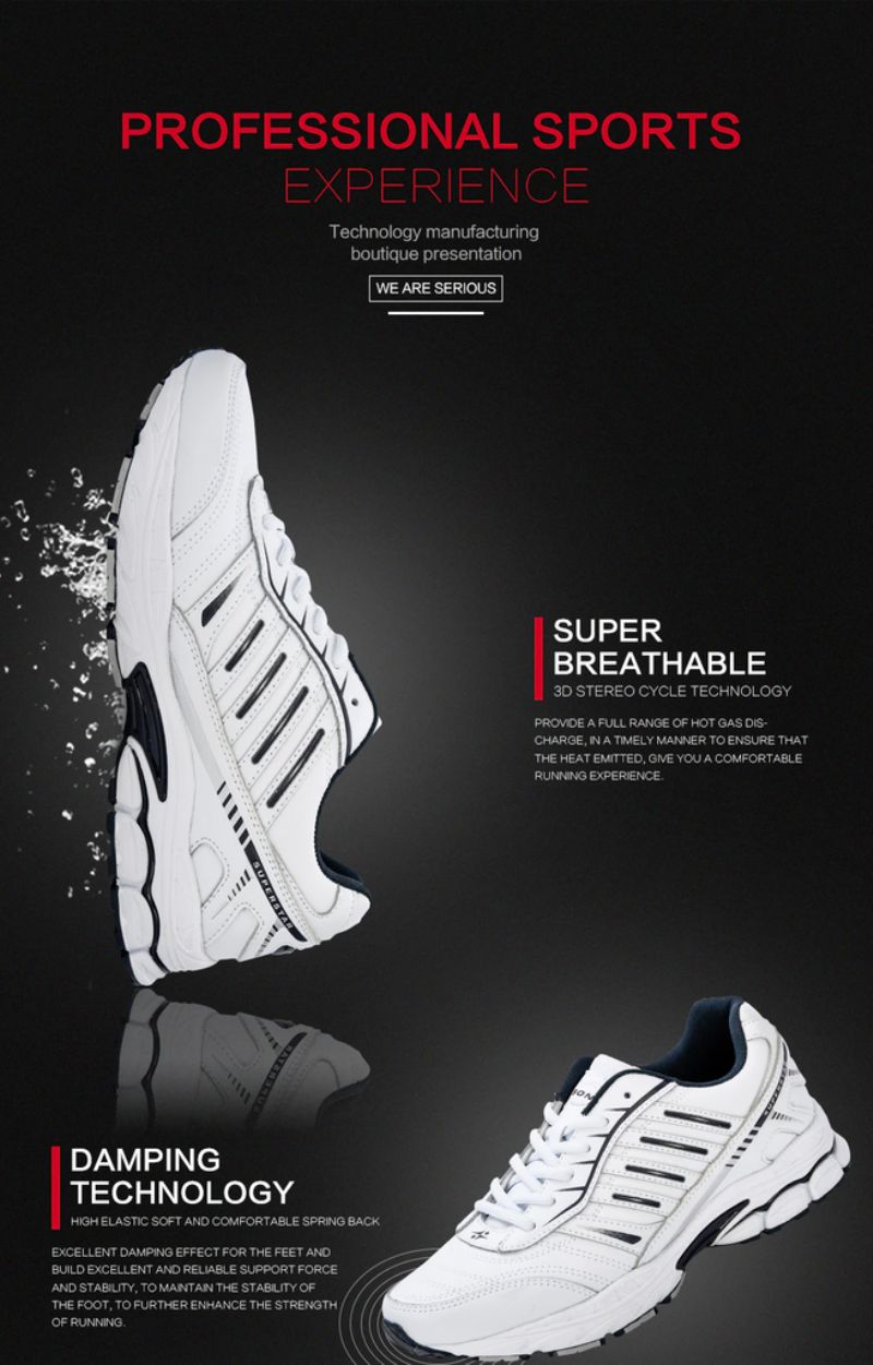 Bones Heren Hardloopschoenen - Wit