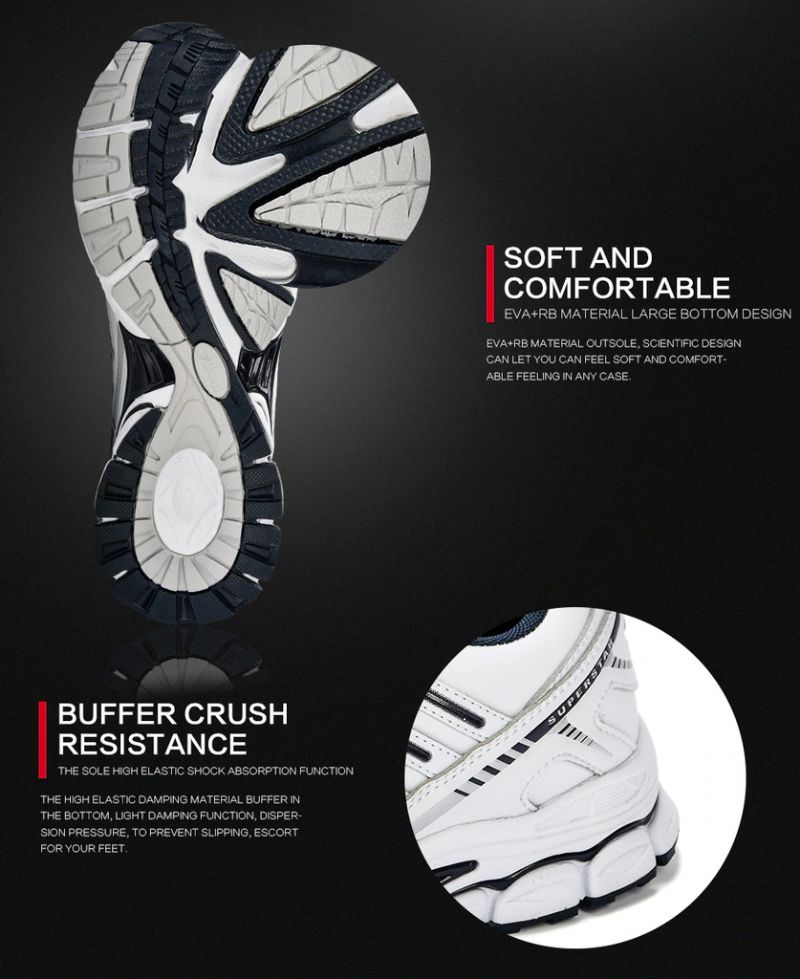 Bones Heren Hardloopschoenen - Wit