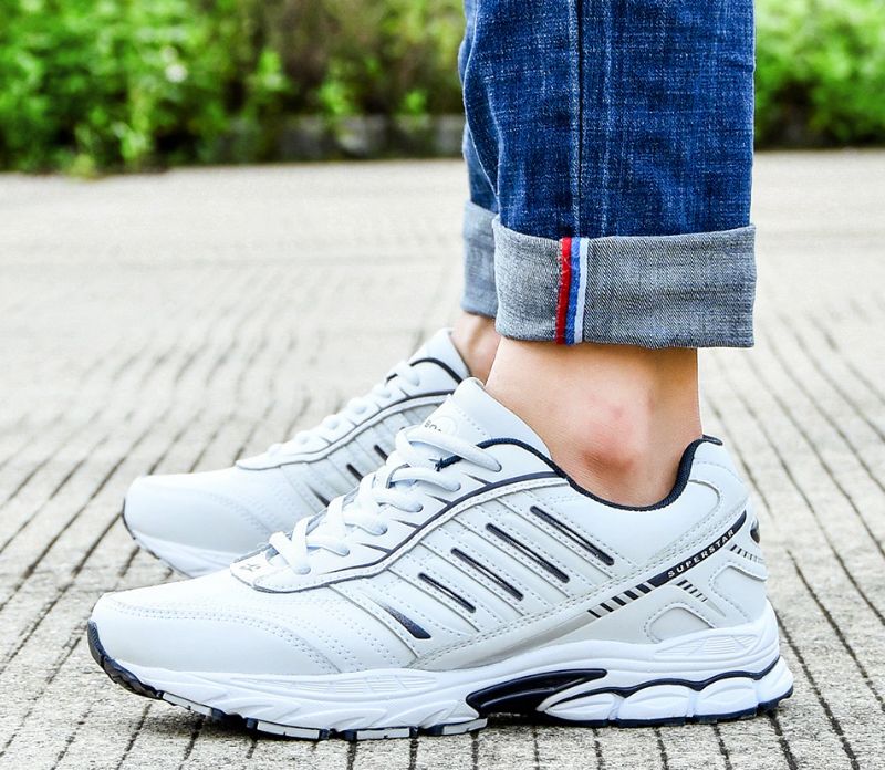 Bones Heren Hardloopschoenen - Wit