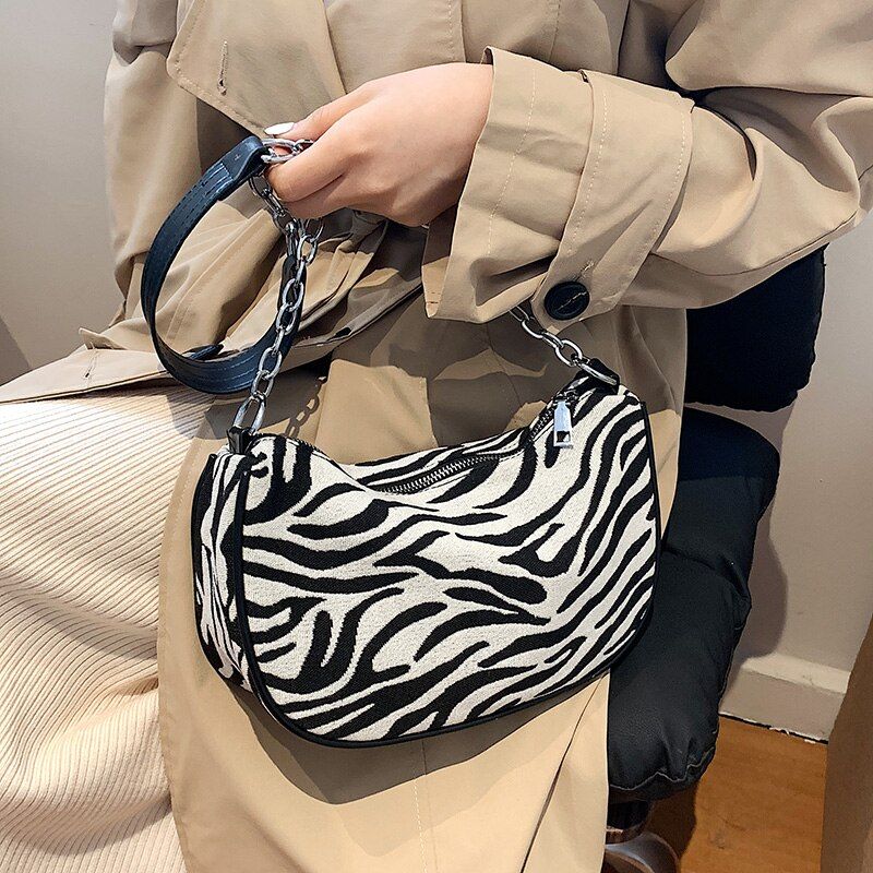 Bonnet Dames Kleine Schouder Handtas - Luipaardpatroon