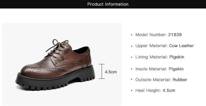 Boston Dames Oxford Schoenen - Zwart