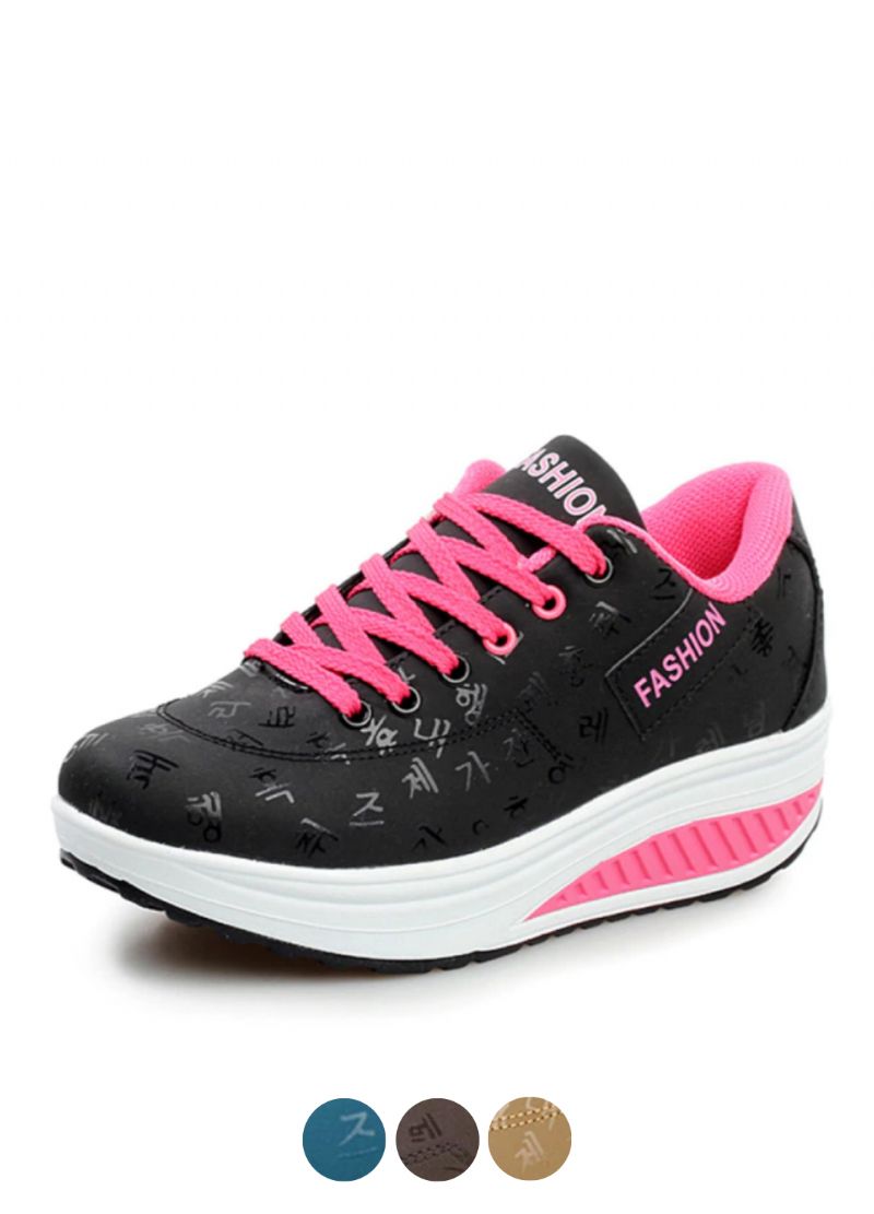 Bowie Dames Platform Wandelschoenen