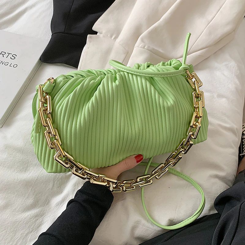Brando Dames Ketting Met Reistas Handtassen Handtas - Groen