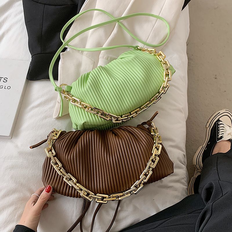 Brando Dames Ketting Met Reistas Handtassen Handtas - Groen