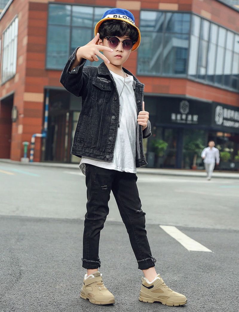 Brandon Jongens Warme Sneaker - Bruin Bont