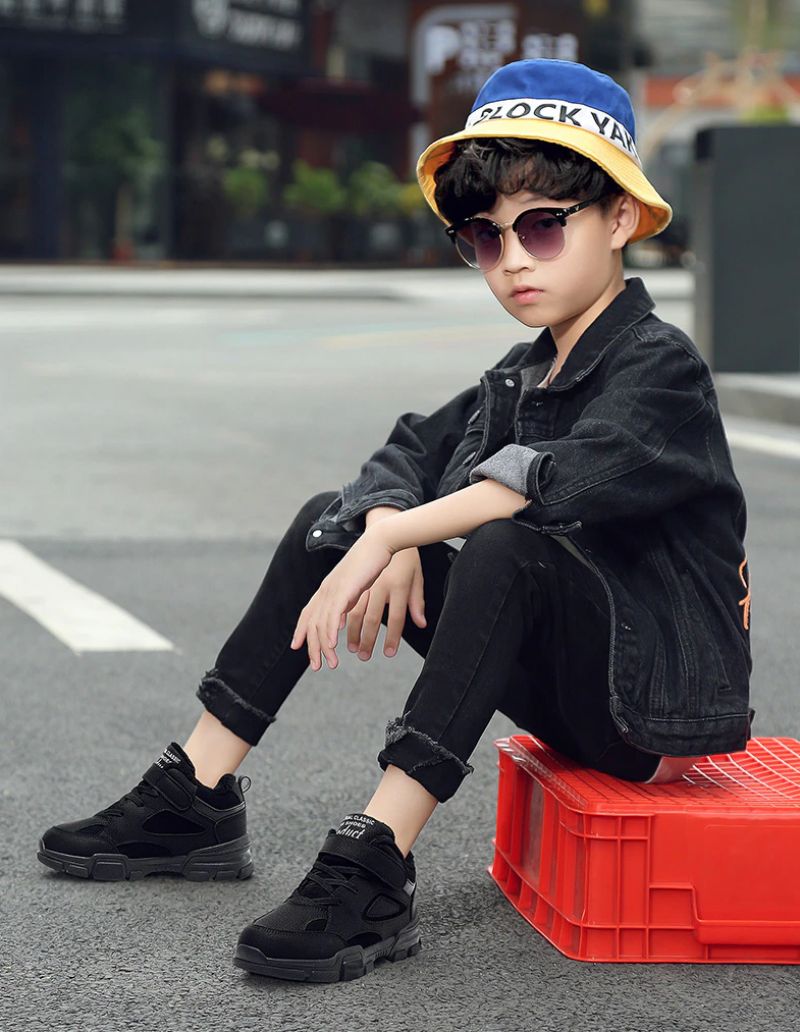 Brandon Jongens Warme Sneaker - Bruin Bont