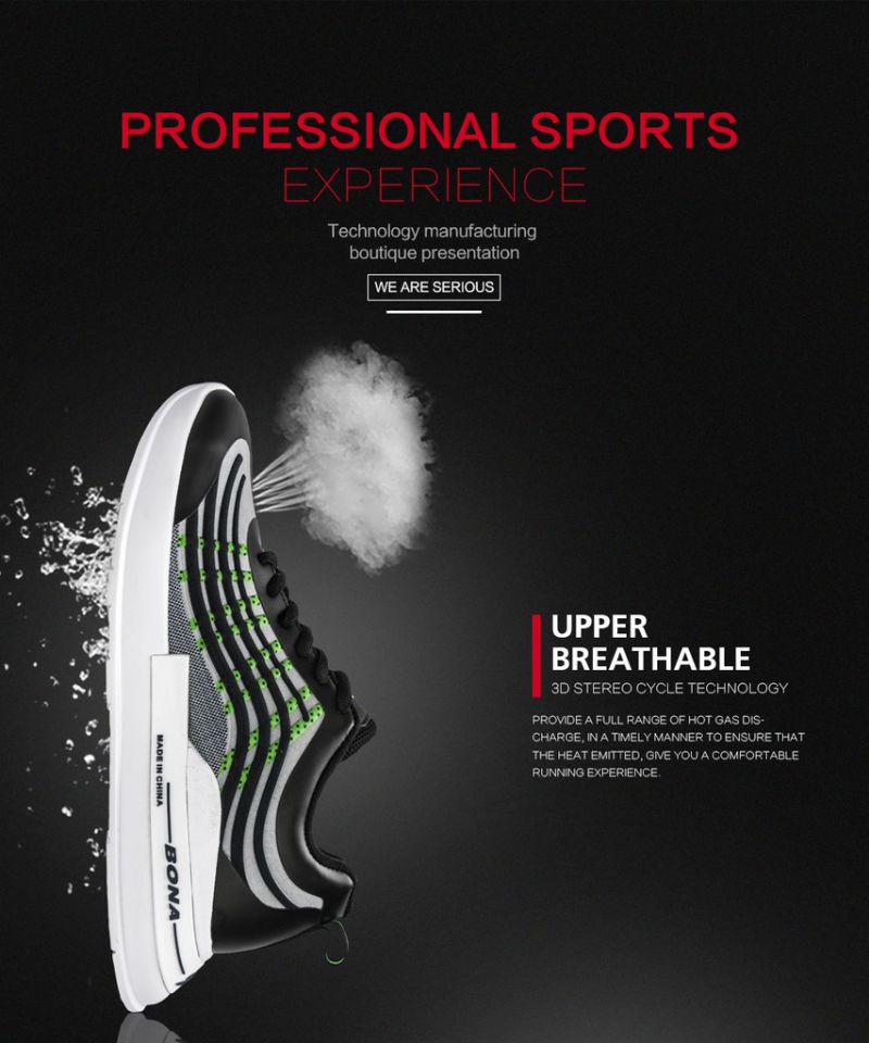 Brant Herenmode Sneaker - Groen