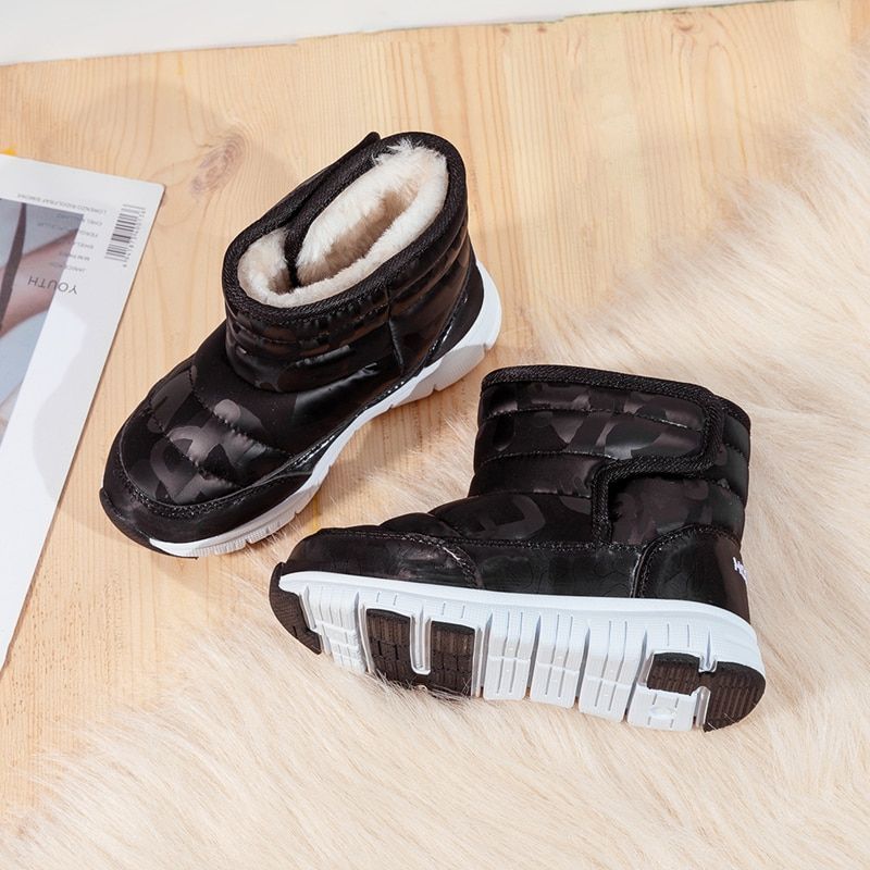 Brayan Jongens Snowboot - Zwart