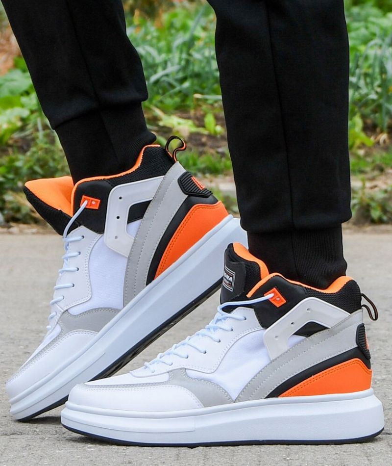 Brayden Heren Skateboardschoenen - Wit