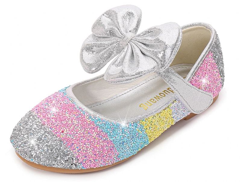 Bree Platte Schoenen Voor Meisjes - Zilver