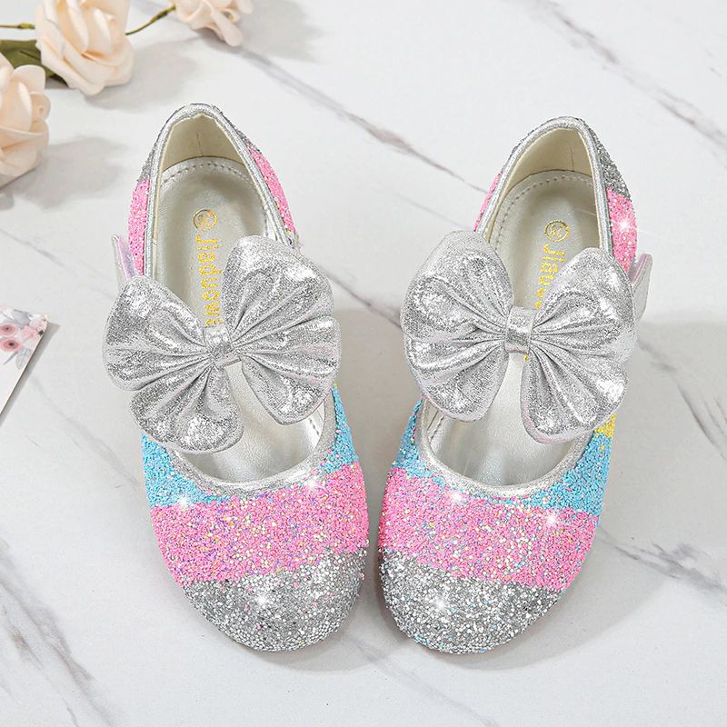 Bree Platte Schoenen Voor Meisjes - Zilver