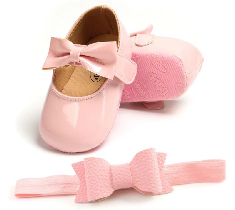 Brenda Baby Meisjes Platte Schoenen - Rood