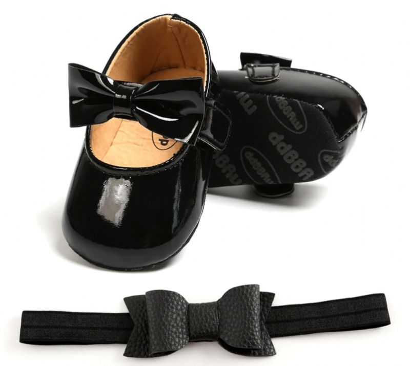 Brenda Baby Meisjes Platte Schoenen - Rood