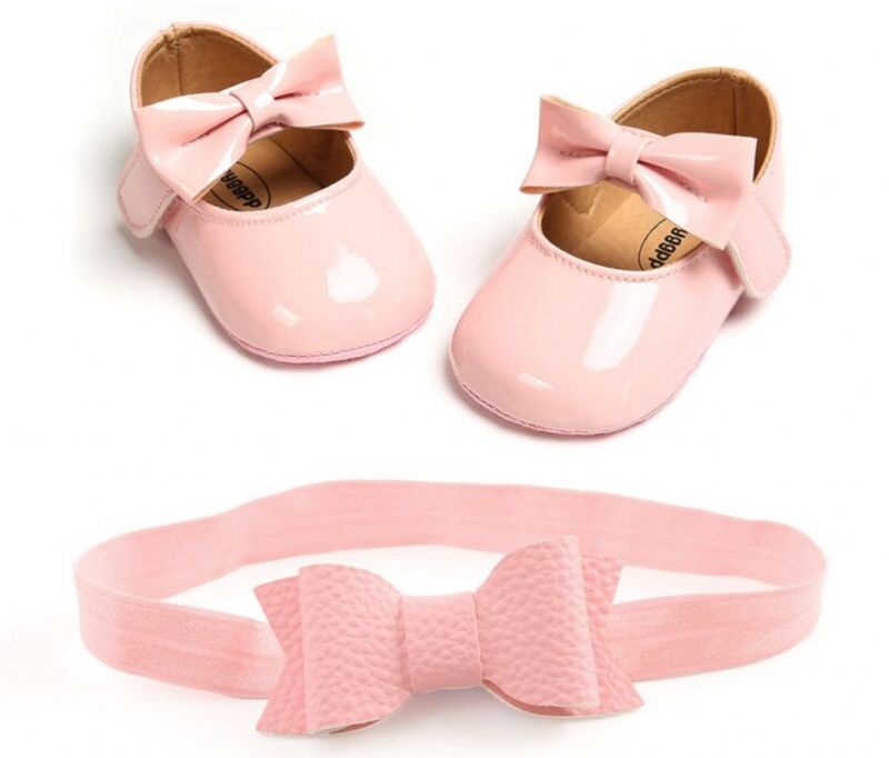Brenda Baby Meisjes Platte Schoenen - Rood
