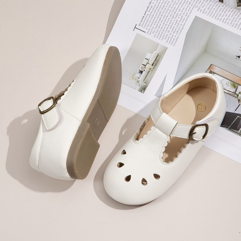 Brenda Meisjes Platte Schoenen - Bruin