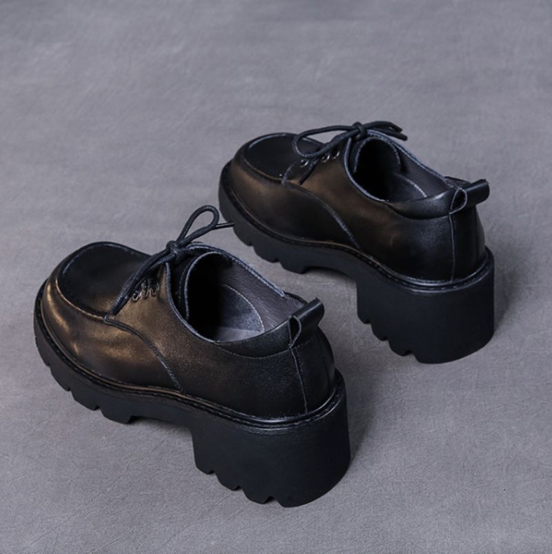 Bridges Dames Platform Schoenen - Bruin