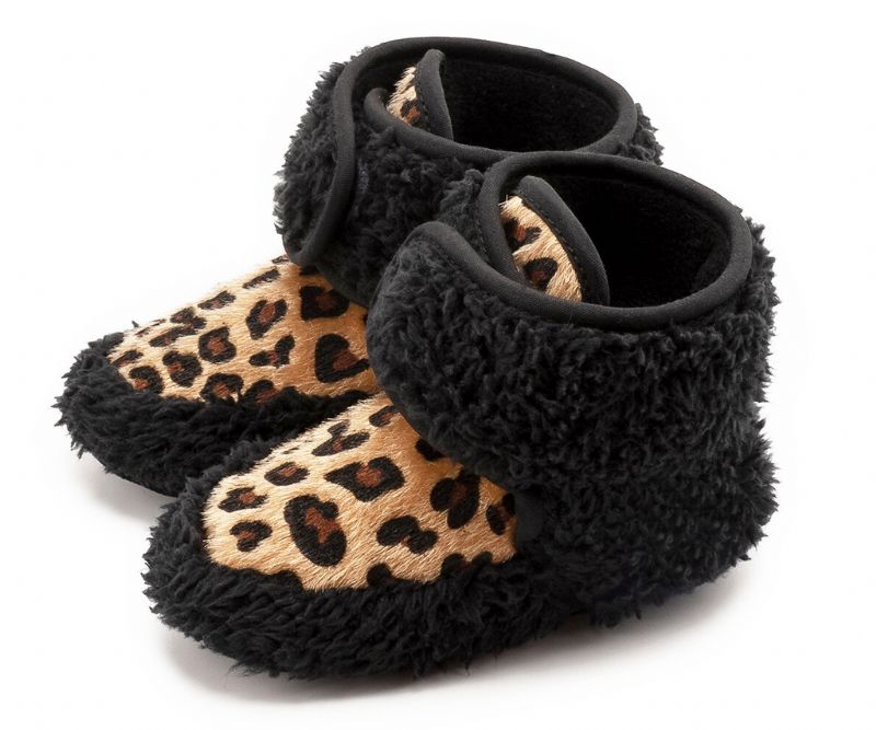 Bridget Baby Meisjes Snowboot - Zwart Bont
