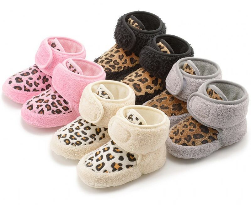 Bridget Baby Meisjes Snowboot - Zwart Bont
