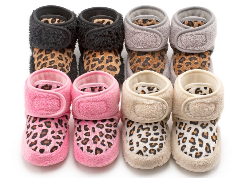Bridget Baby Meisjes Snowboot - Zwart Bont