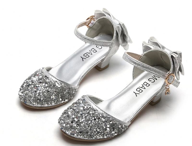 Bridget Meisjes Dress Pump - Zilver