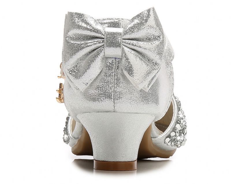 Bridget Meisjes Dress Pump - Zilver