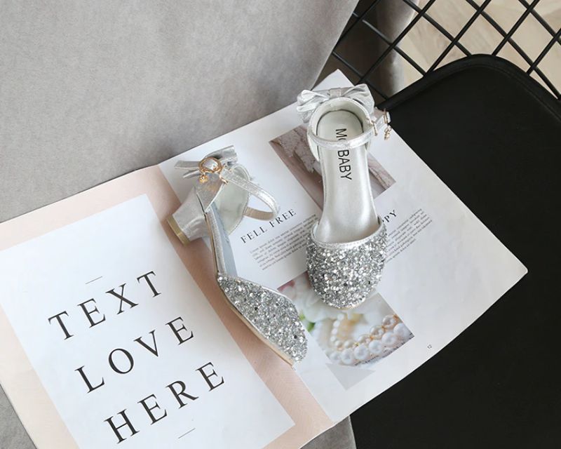Bridget Meisjes Dress Pump - Zilver