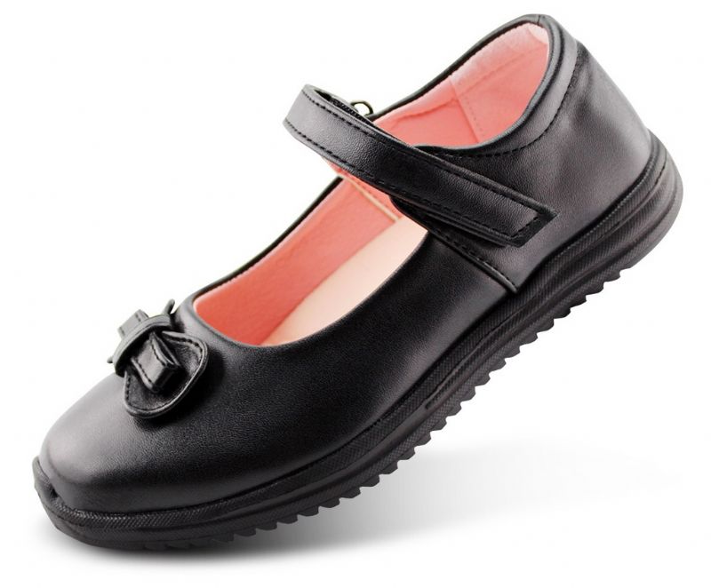 Brigget Meisjes School Schoenen - Zwart