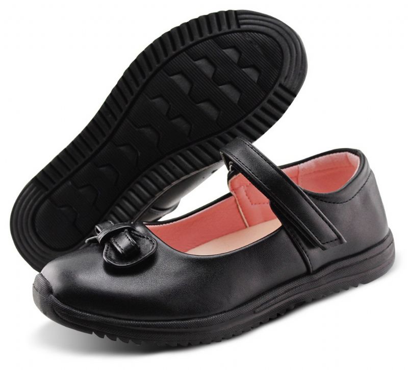 Brigget Meisjes School Schoenen - Zwart