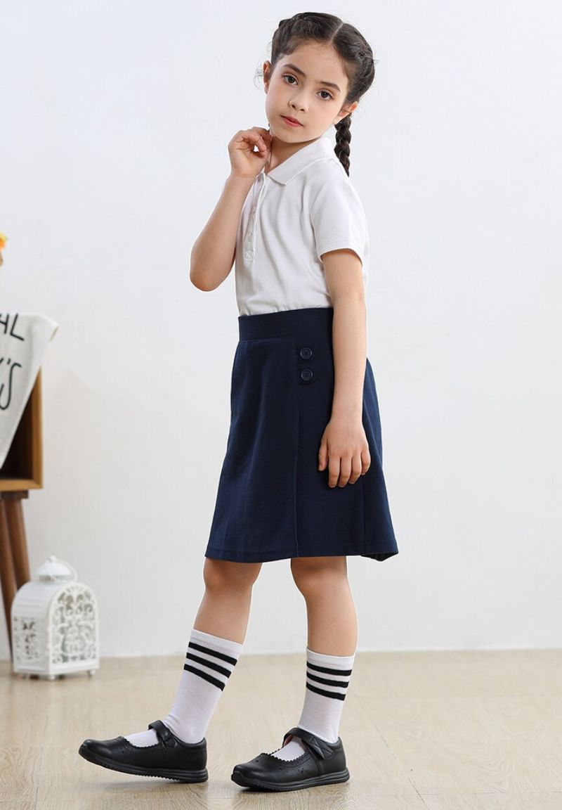 Brigget Meisjes School Schoenen - Zwart