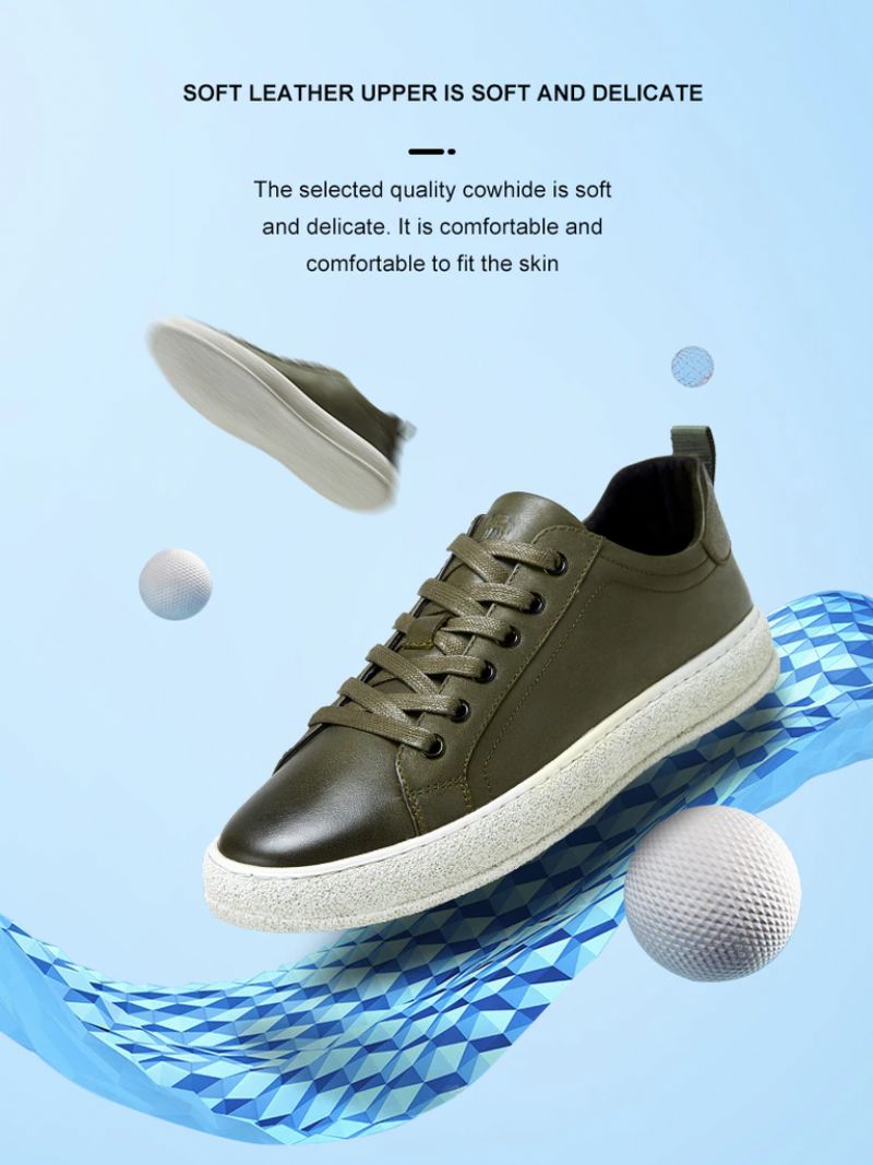 Briggs Heren Casual Sneaker - Olijfgroen