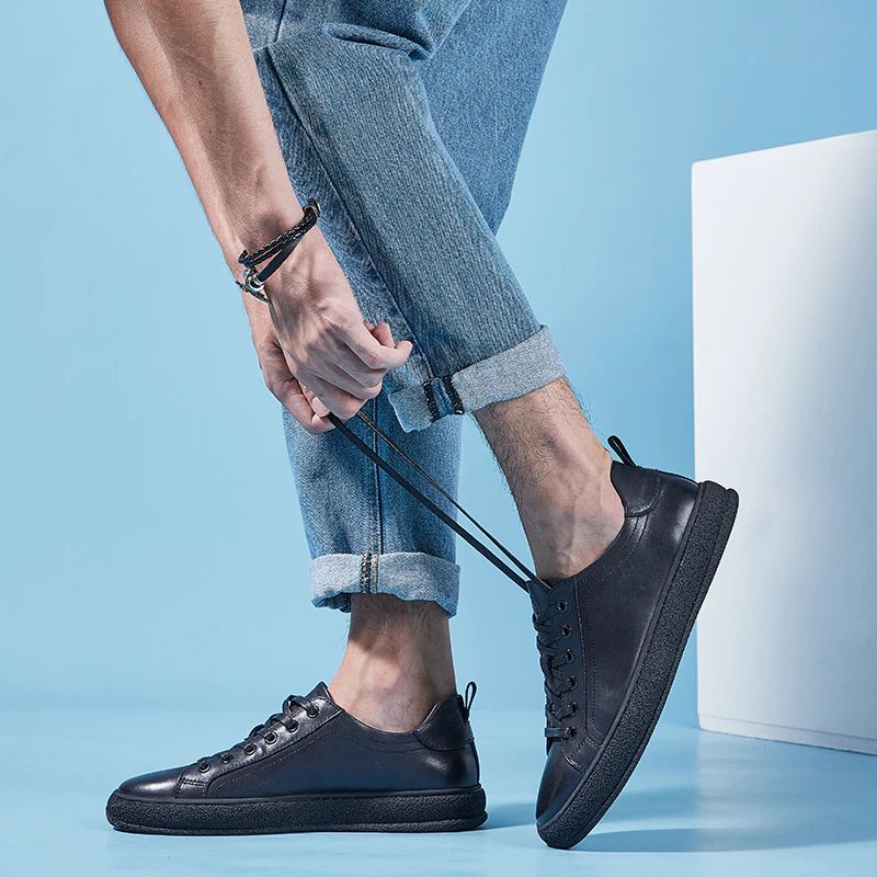 Briggs Heren Casual Sneaker - Olijfgroen