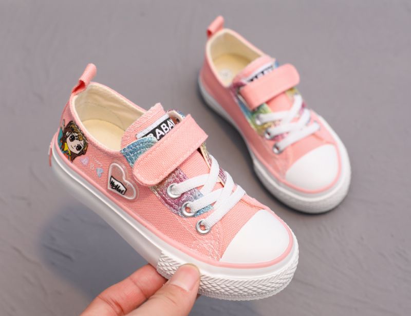 Britany Meisjes Casual Sneaker - Zwart