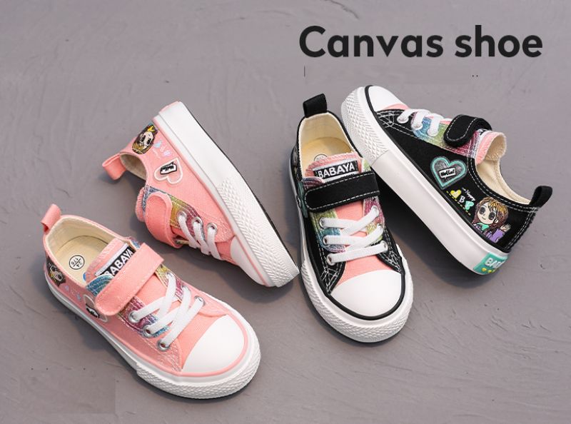 Britany Meisjes Casual Sneaker - Zwart
