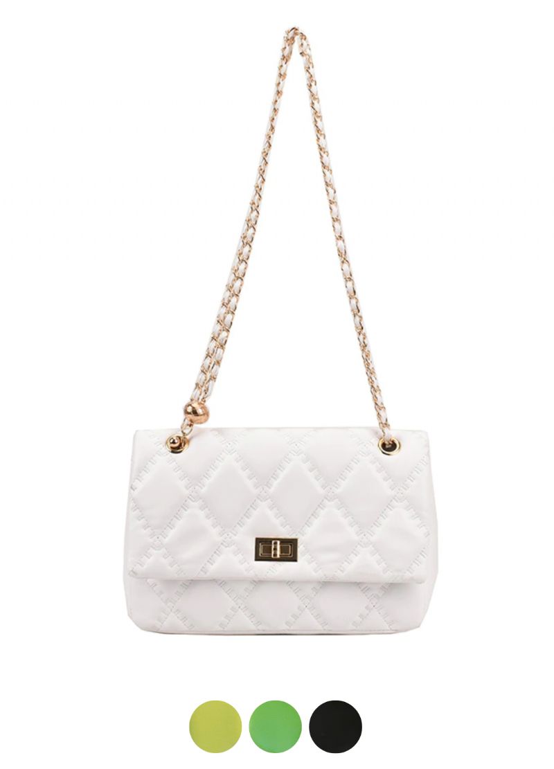 Brito Dames Leren Flap Schouder Handtas