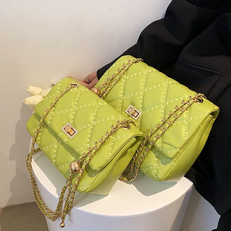 Brito Dames Leren Flap Schouder Handtas - Groot Wit