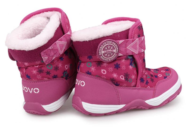 Brito Unisex Kinderen Winterlaarzen - Zwart Bont