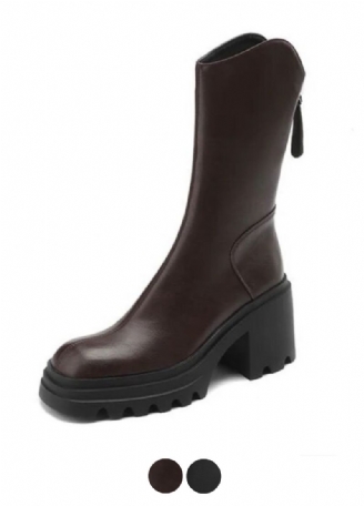 Bruna Dames Mid Calf Laarzen