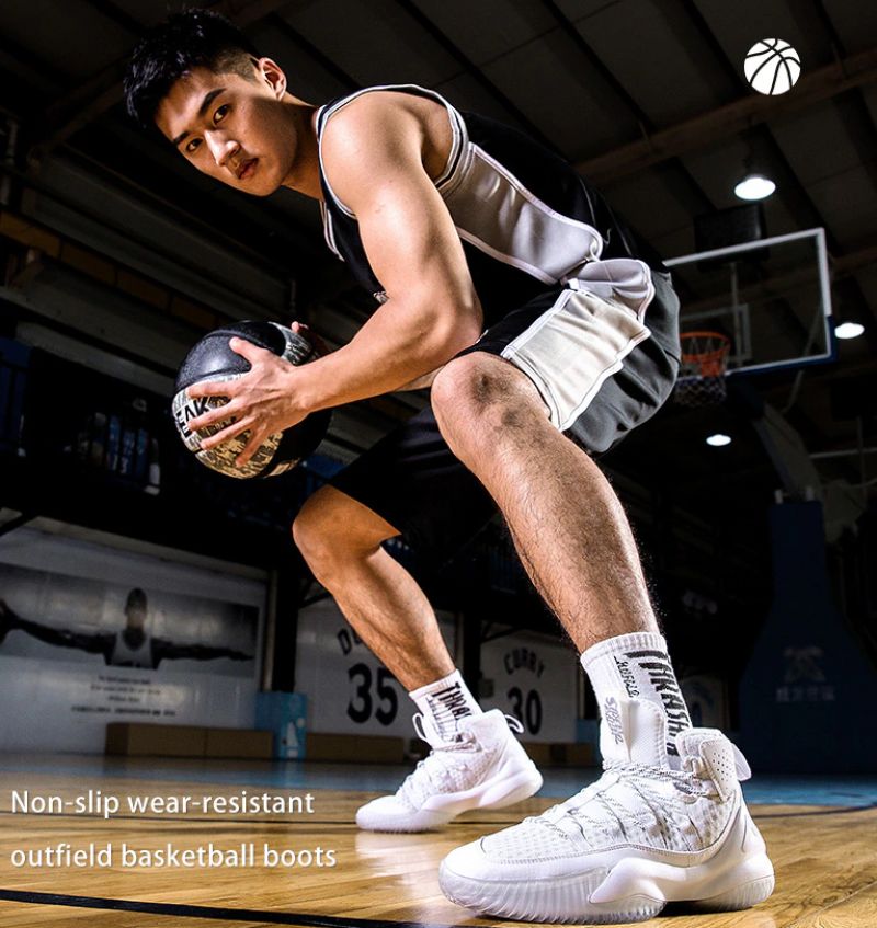 Bryan Heren Basketbalschoenen - Zwart