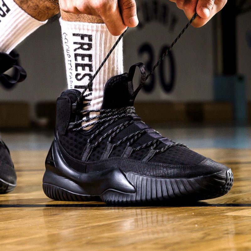 Bryan Heren Basketbalschoenen - Zwart