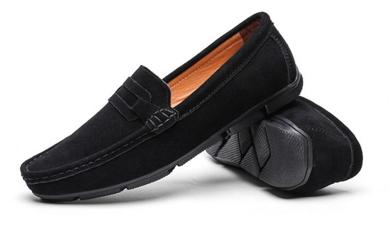 Buffon Heren Loafers Schoenen - Blauw