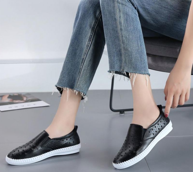 Buffy Dames Loafer Schoenen - Zwart