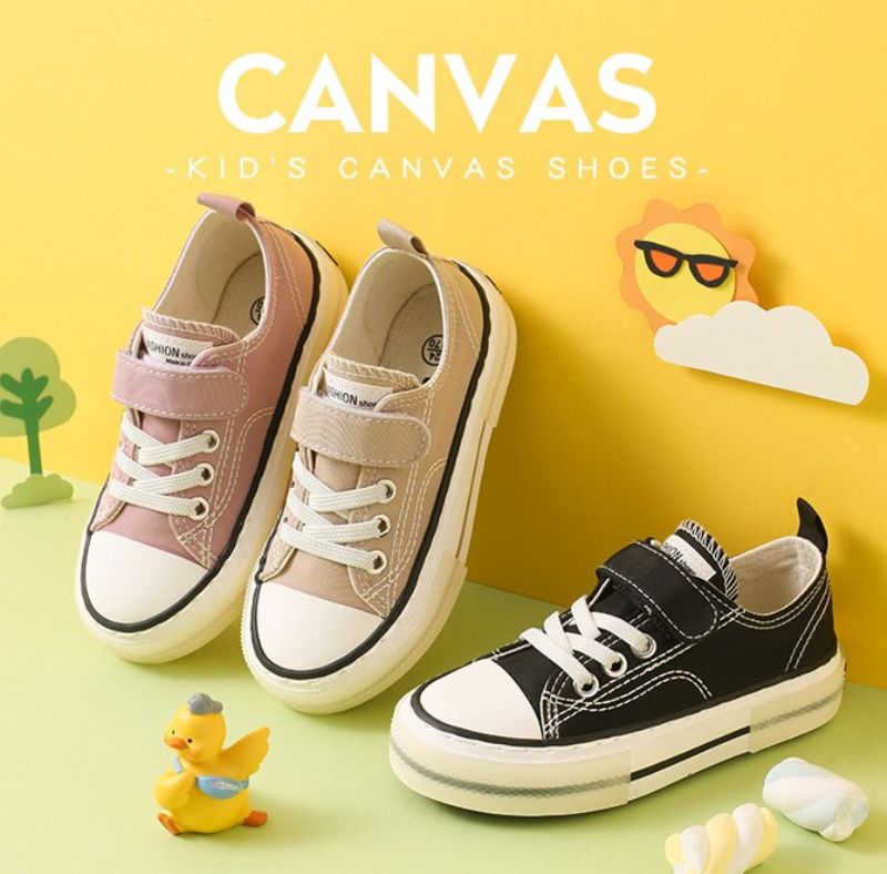 Bugan Unisex Casual Sneaker Voor Kinderen - Beige
