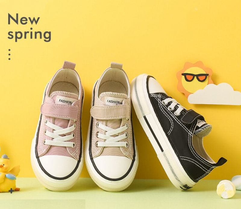 Bugan Unisex Casual Sneaker Voor Kinderen - Beige