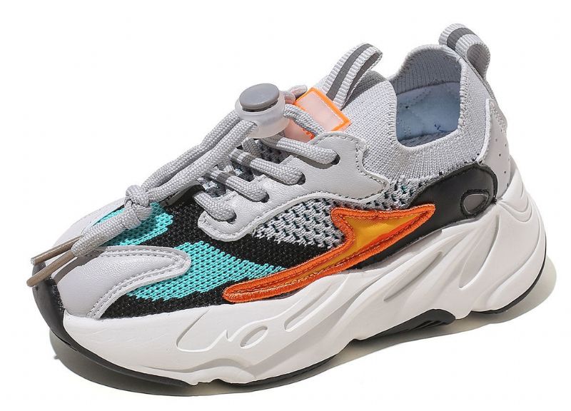 Busti Unisex Fashion Sneaker Voor Kinderen - Grijs