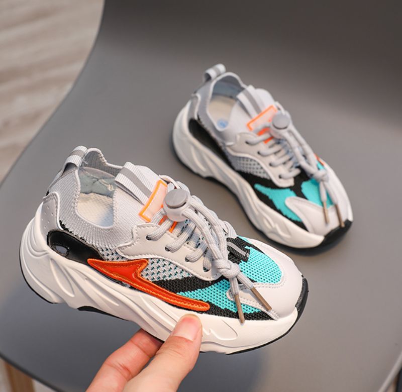 Busti Unisex Fashion Sneaker Voor Kinderen - Grijs