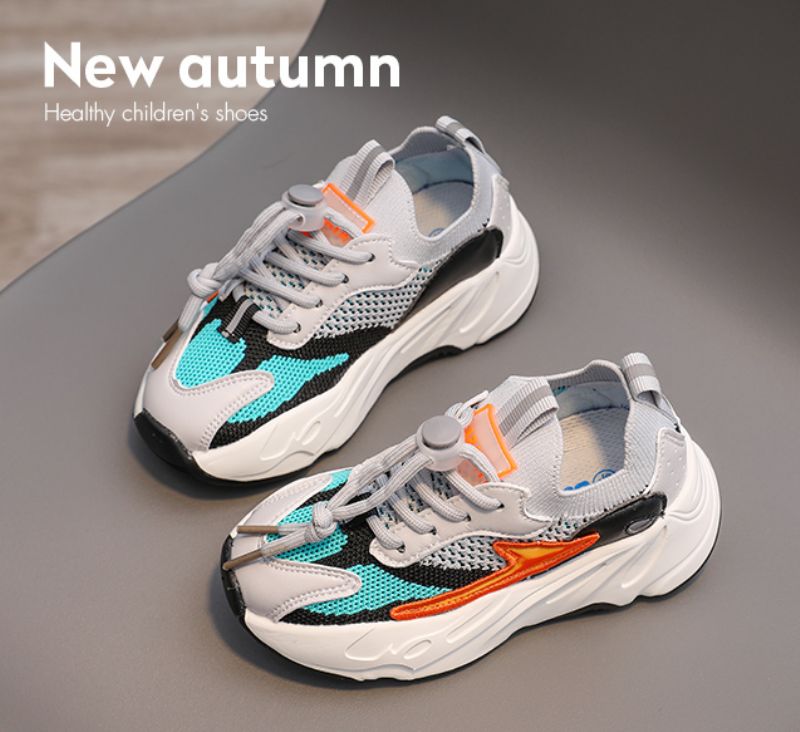 Busti Unisex Fashion Sneaker Voor Kinderen - Grijs