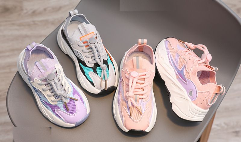 Busti Unisex Fashion Sneaker Voor Kinderen - Grijs