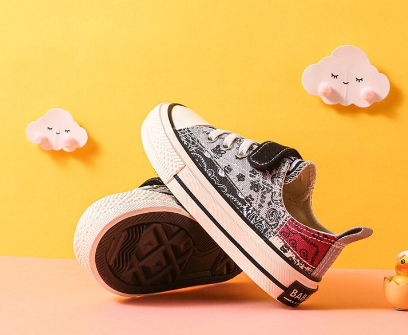 Byrde Casual Sneaker Voor Meisjes - Zwart